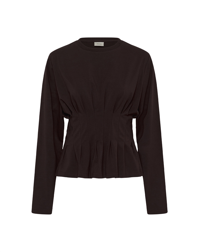 Gestuz - GZInez Bluse - Ganache 