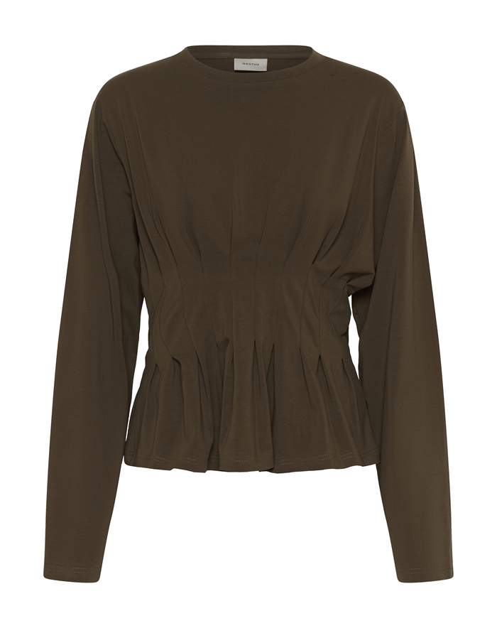 Gestuz - GZInez Bluse - Slate Black 