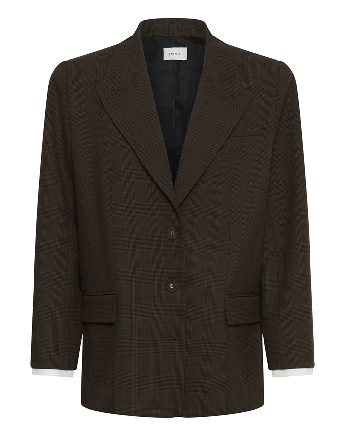 Gestuz - GZLavana Blazer - Brown Check