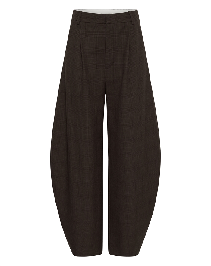 Gestuz - GZLavana Bukser - Brown Check 