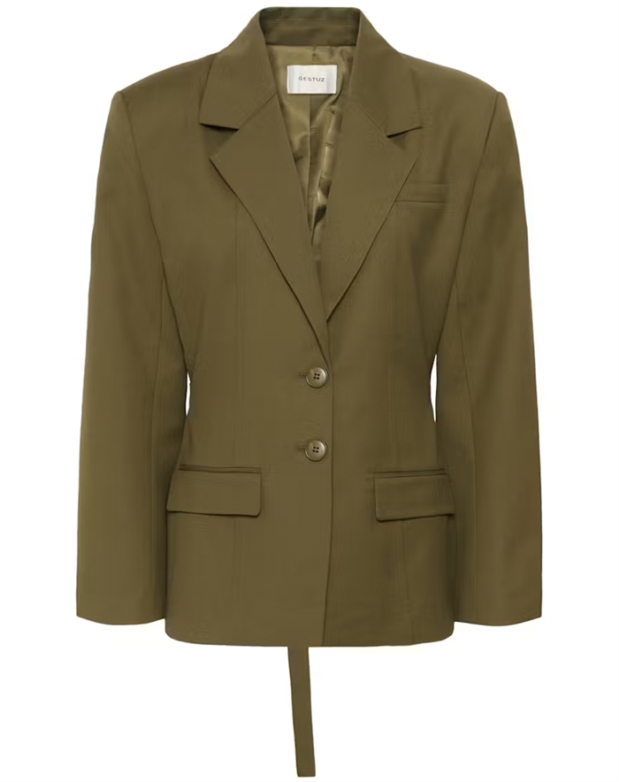Gestuz - GZOlivia OZ Blazer - Military Olive