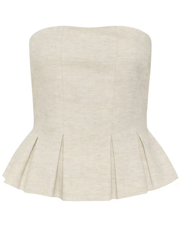 Gestuz - GZRiava Corsage - Sand Melange