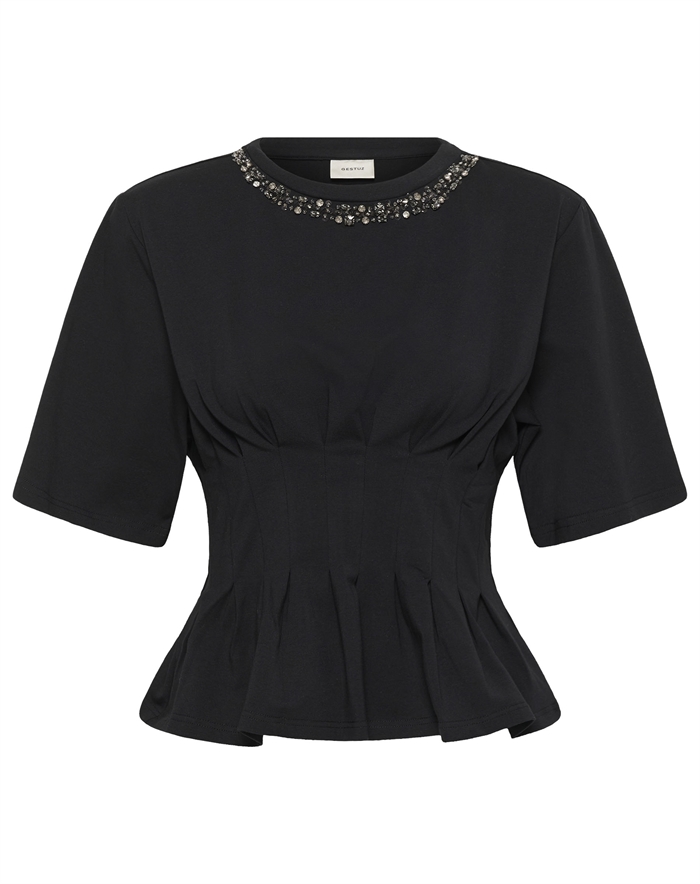 Gestuz - Inez Deco T-Shirt - Black 