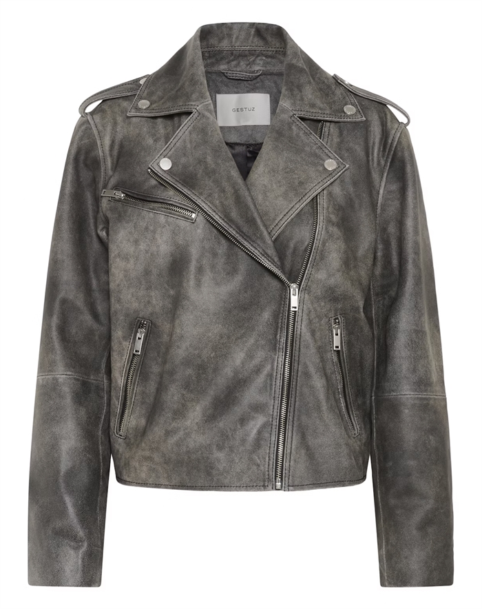Gestuz - Naomi GZ Vintage Jakke - Cold Vintage Grey