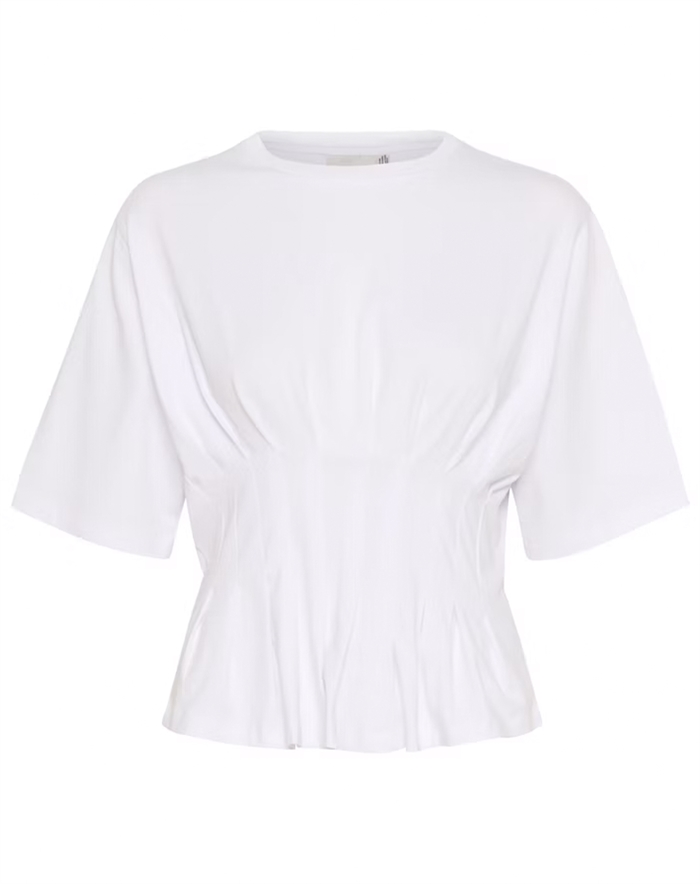 Gestuz - Inez GZ T-shirt - Bright White