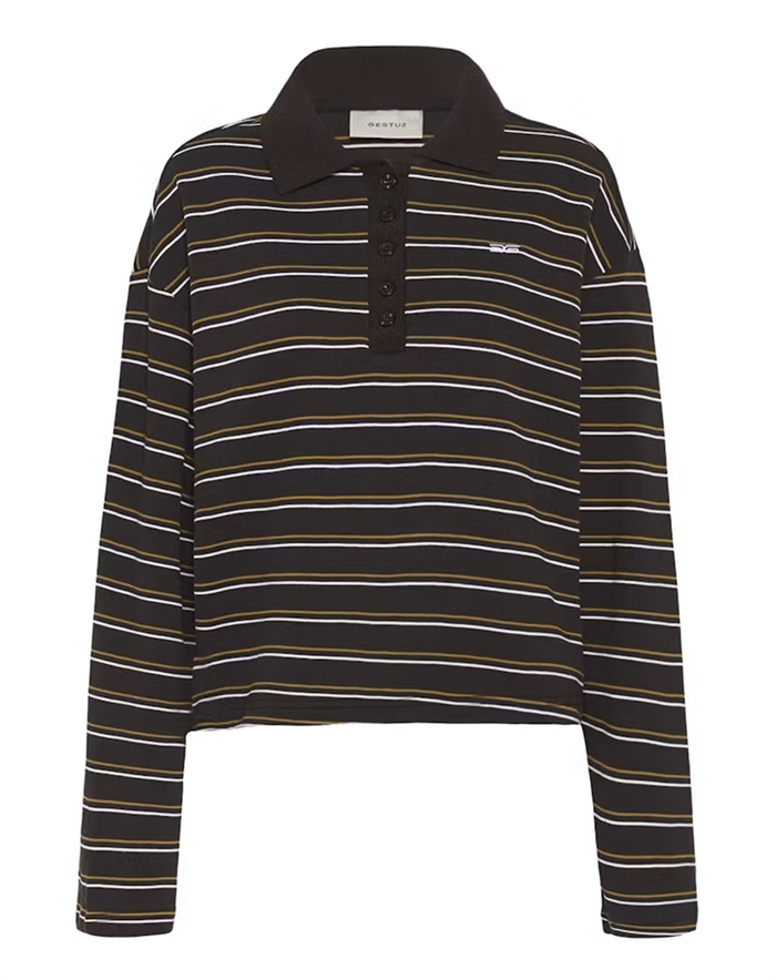 Gestuz - GZPilova Polo - Ganache Striped