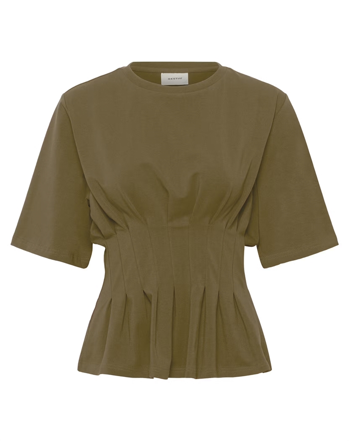 Gestuz - GZInez T-Shirt - Military Olive