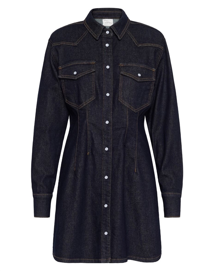 Gestuz - GZMae Kjole - Dark Blue Rinse