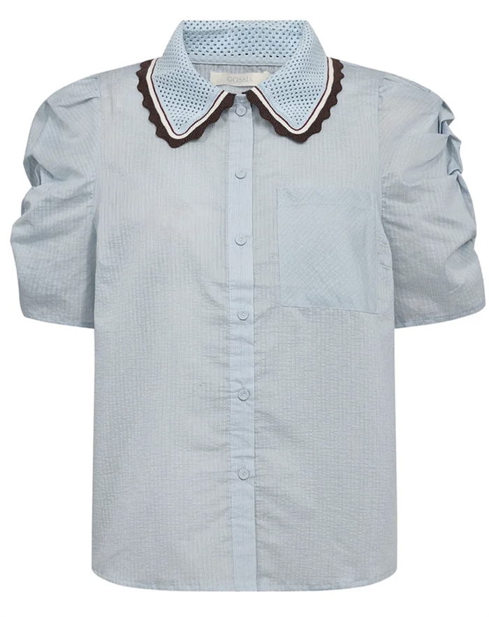Gossia - AllyGo Bluse - Light Blue
