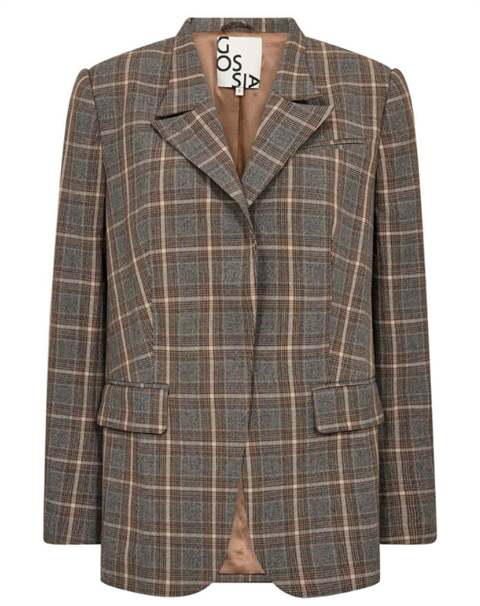 Gossia - Elligo Blazer - Brown Checks