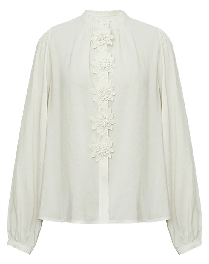 Gossia - Emilgo Bluse - Creme