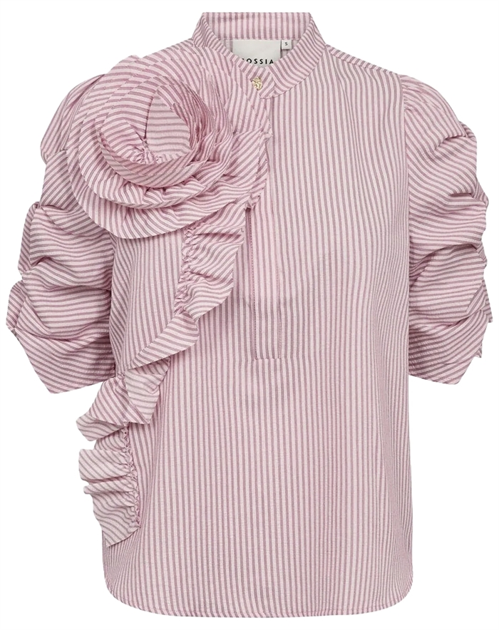 Gossia - ZabinaGo Bluse - Blue Stripes