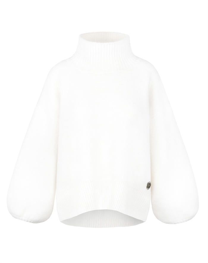 Hést - Fam Patch Short Strik - White Alyssum