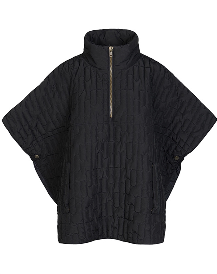 Hést - Ashley Cape Jakke - Jet Black 