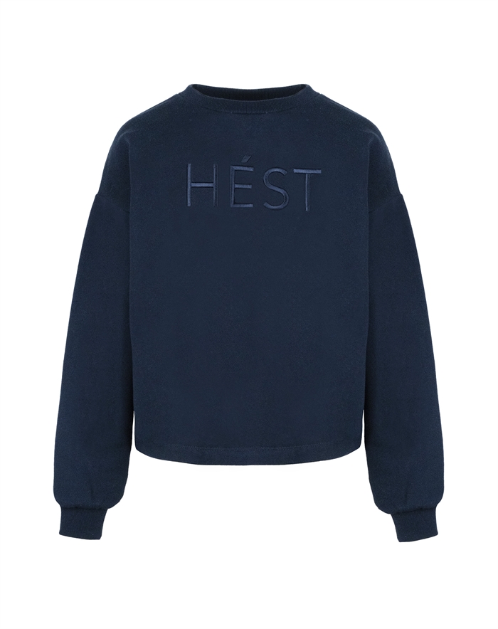 Hést - Gabriela Sweatshirt — Navy Blazer