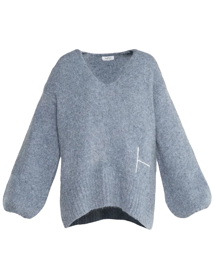 Sofie V-Neck Strik - HÉST