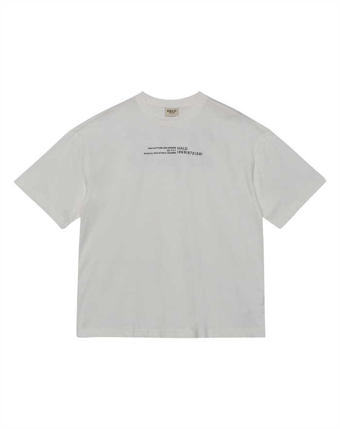 Halo - Graphic Boxy T-shirt - Marshmallow
