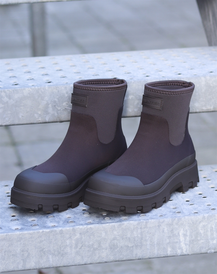 Hunter - Elements Neoprene Chelsea Støvler - Chocolate Brown