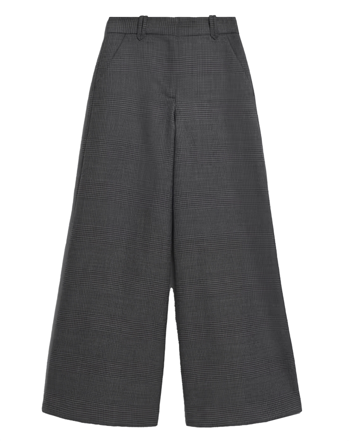 Ivy Oak - Persyia Bukser - Cocao Houndstooth Check/Brown