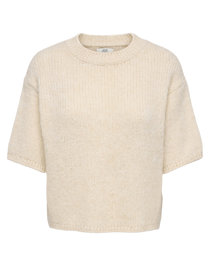 JDY - JDYDicte Pull O-Neck Strik - Birch 