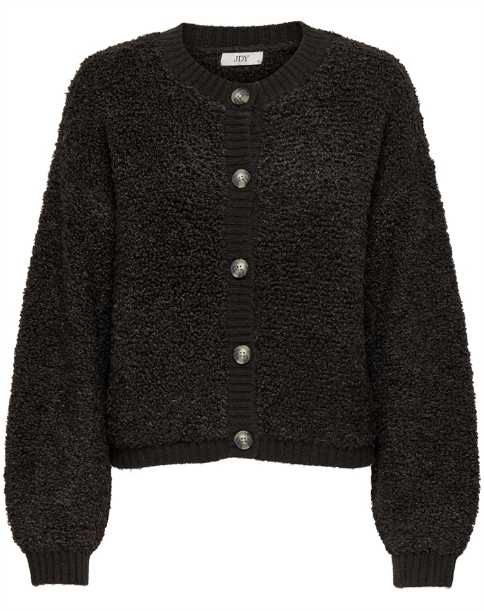 JDY - JDYEira Life O-Neck Cardigan - Chocolate Torte