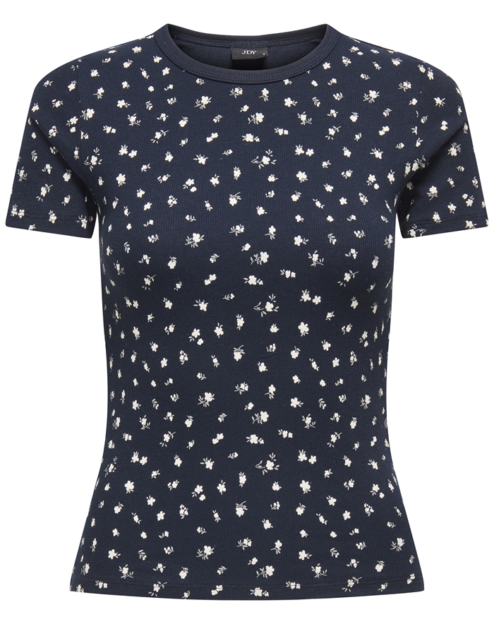 JDY - JDYLucky O-Neck T-Shirt - Sky Captain