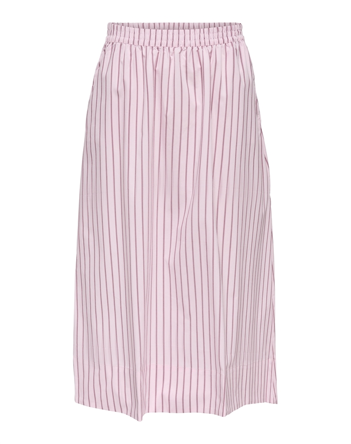 JDY - JDYMio Midi Nederdel - Chalk Pink