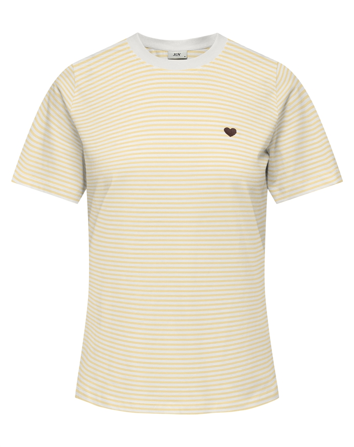 JDY - JDYPisa Print T-Shirt - Double Cream 