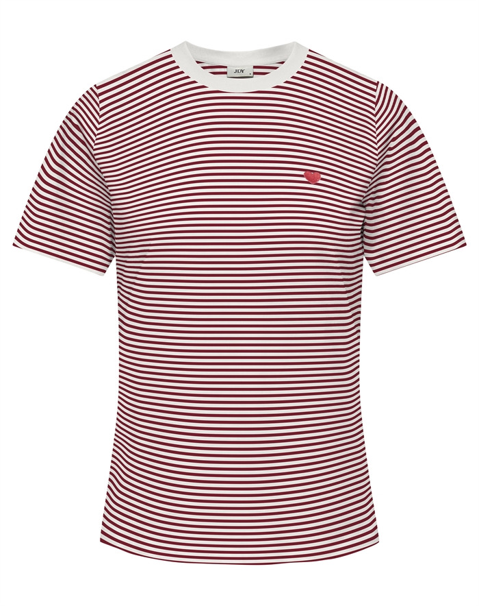 JDY - JDYPisa Print T-Shirt - Rhubarb