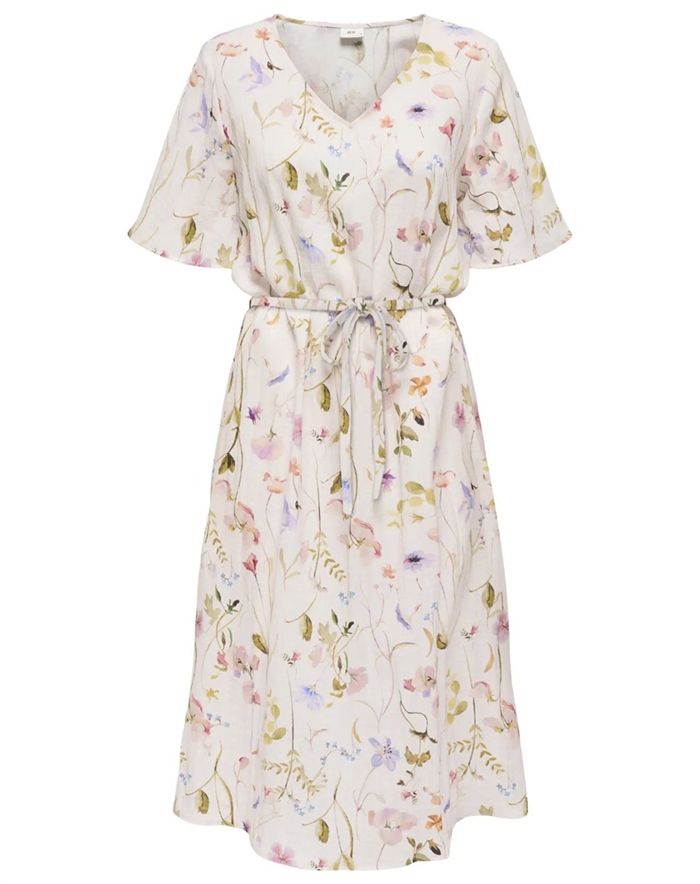 JDY - JDYViola Life Midi Kjole - Pristine