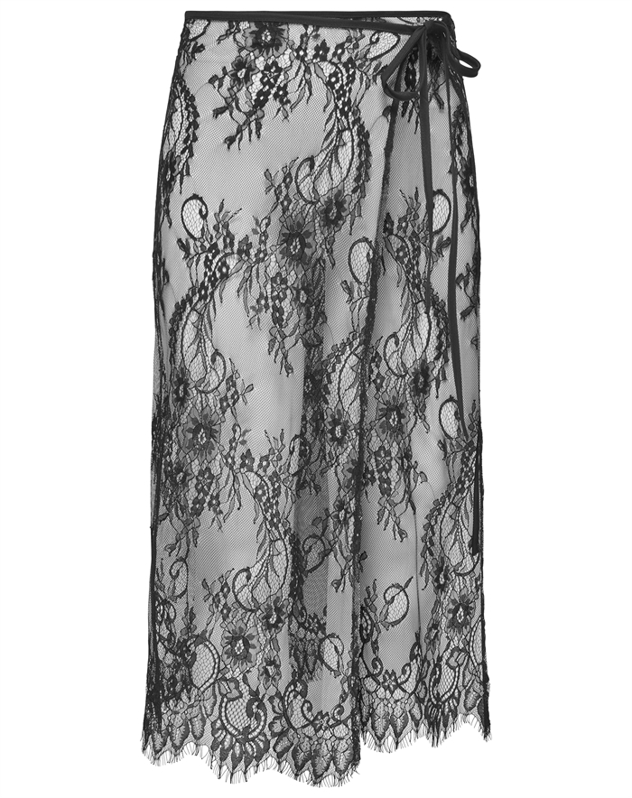 JDY - JDYWinnie Lace Tørklæde - Black