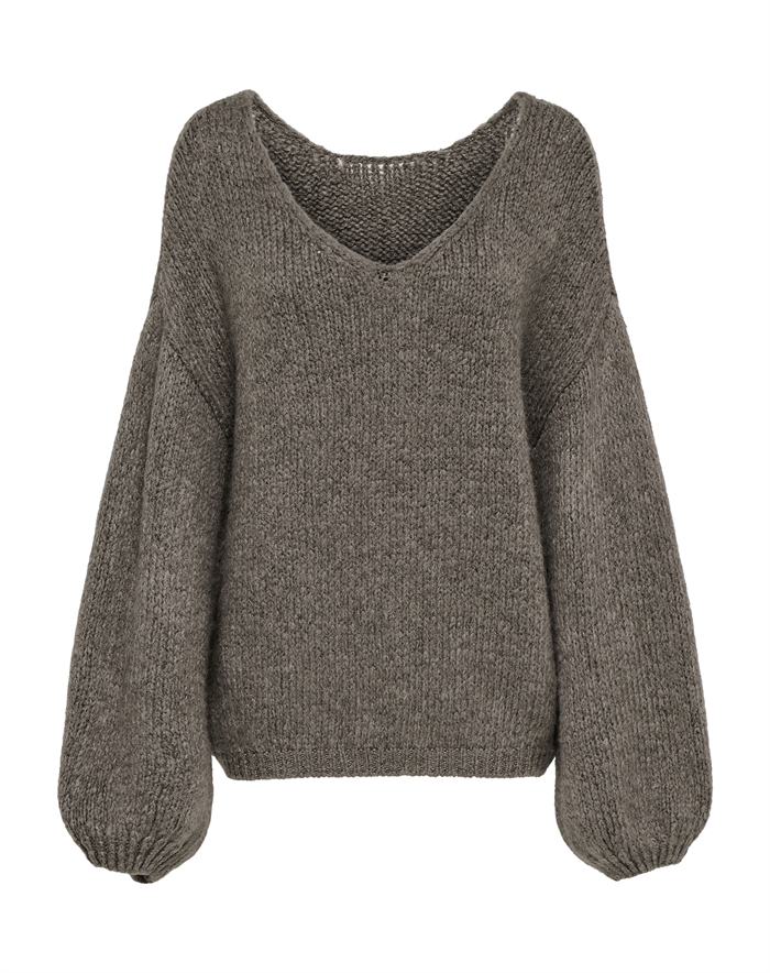 JDY - JDYDinea Reversible Strik - Walnut 