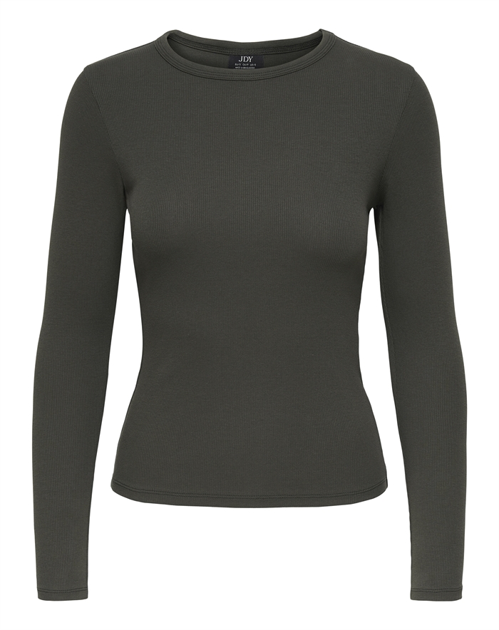 JDY - JDYLucky Langærmet Trøje - Black Olive