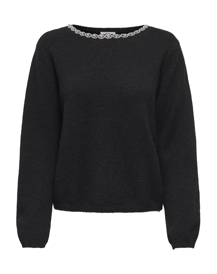  JDY - JDYAlva Life Embellish Strik - Black