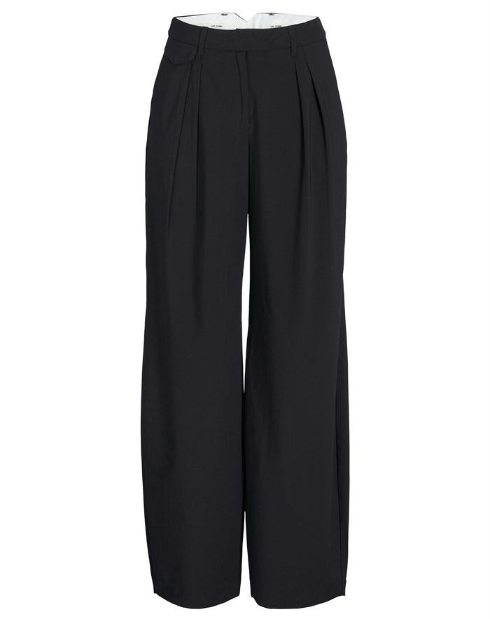 JJXX - JXBillie Relaxed Pleated HW Bukser - Black