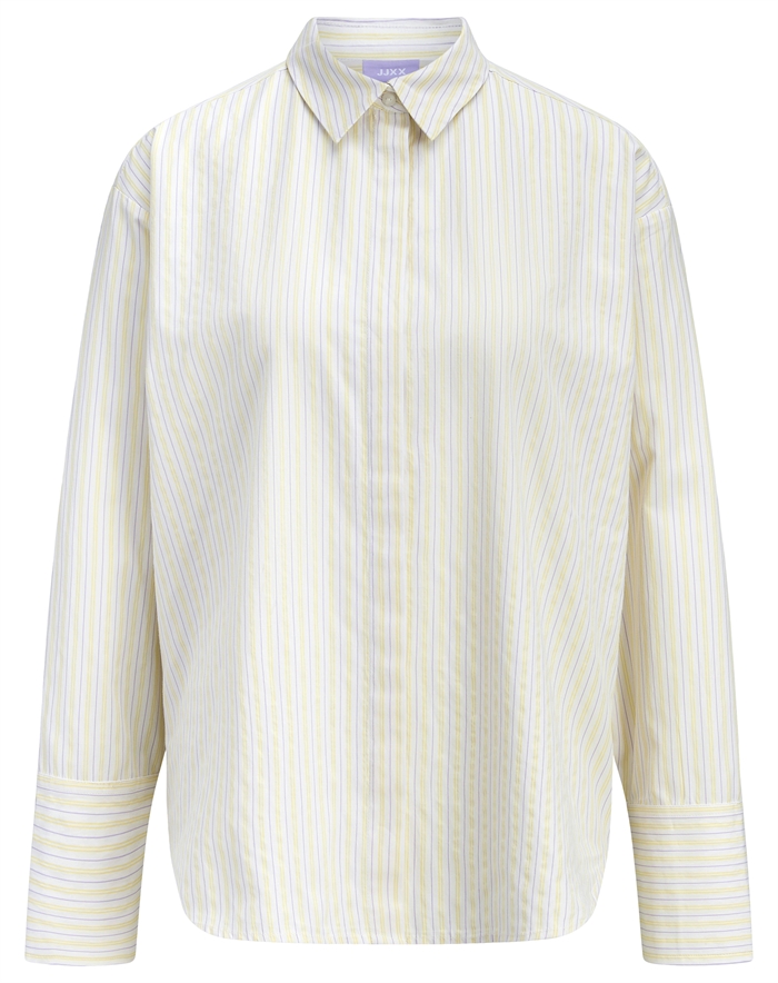 JJXX - JXCaro Poplin Skjorte - Sunlight/Striped
