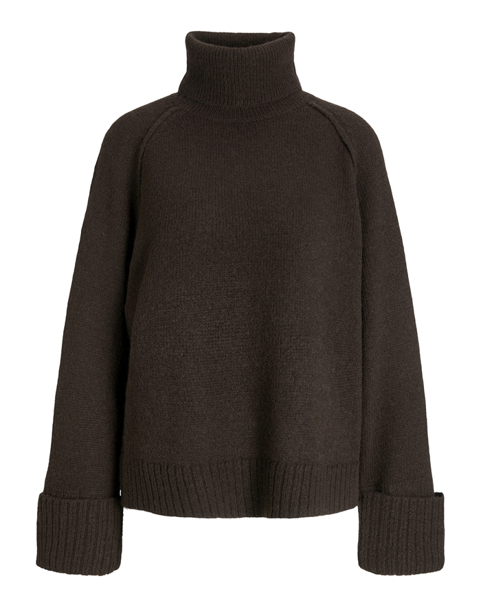  JJXX - JXEllinora Raglan Rool Neck Strik - Bracken