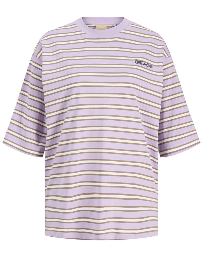 JJXX - JXRhea T-Shirt - Purple Rose/ Brown Lent