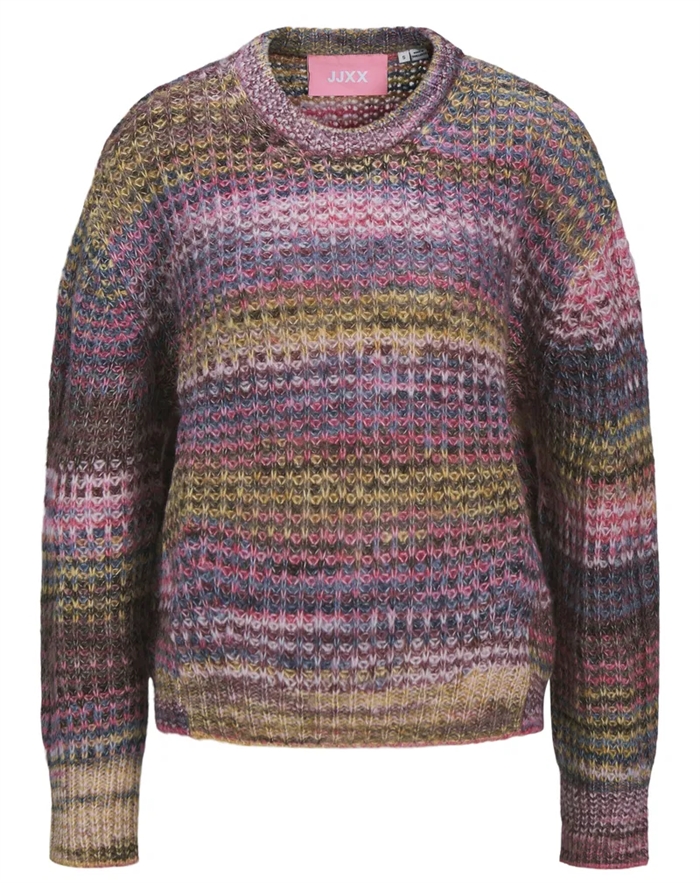 JJXX - JXSimone Space Dye Strik - Cabernet