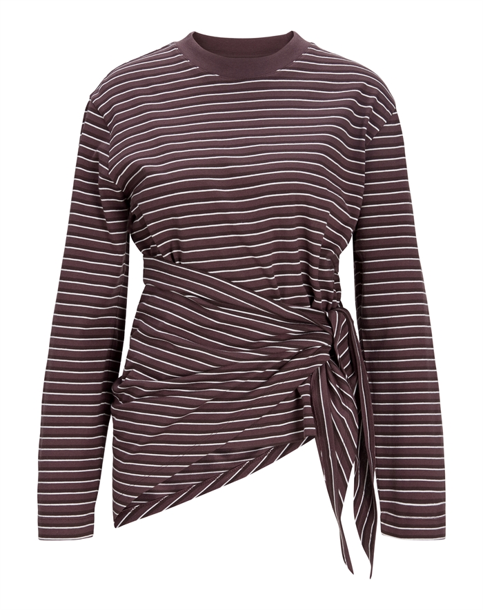 JJXX - JXSophia Boxy Scarf Langærmet Trøje - Huckleberry 
