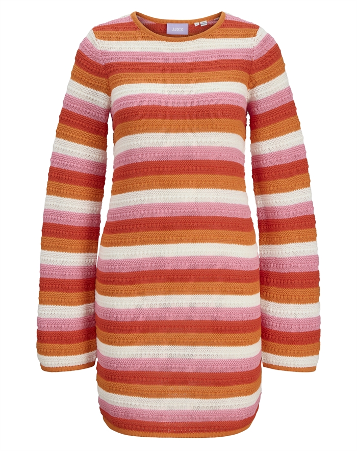 JJXX - Rory Knit Kjole - Persimmon