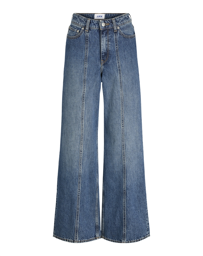  JJXX - Tokyo Wide HW R282 Jeans - Medium Blue Denim