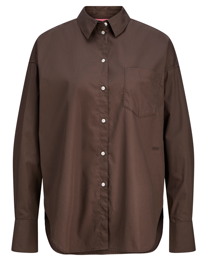 JJXX - Jamie Relaxed Poplin Skjorte - Bracken