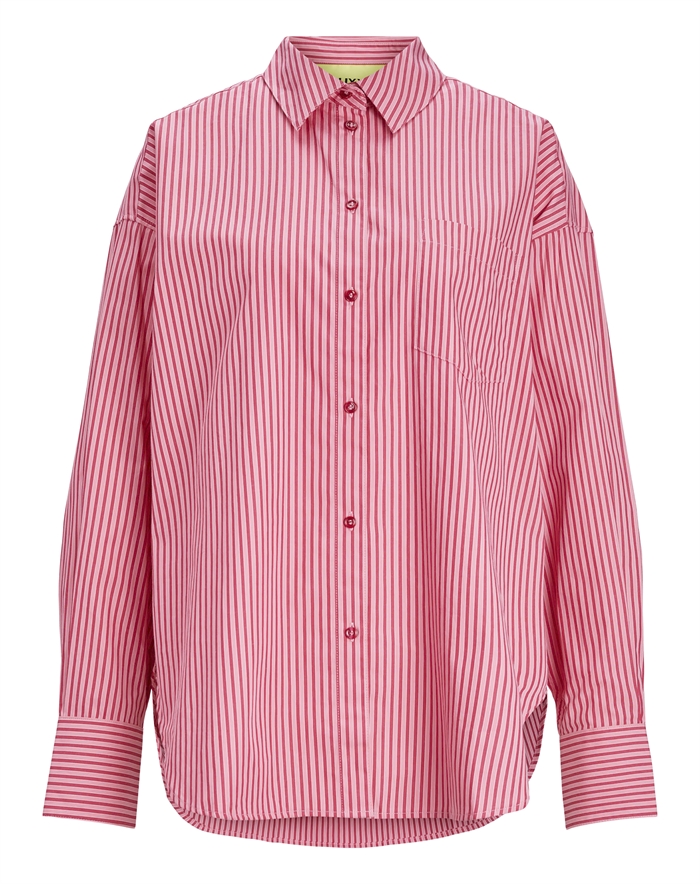 JJXX - Jamie Relaxed Poplin Skjorte - Cerise