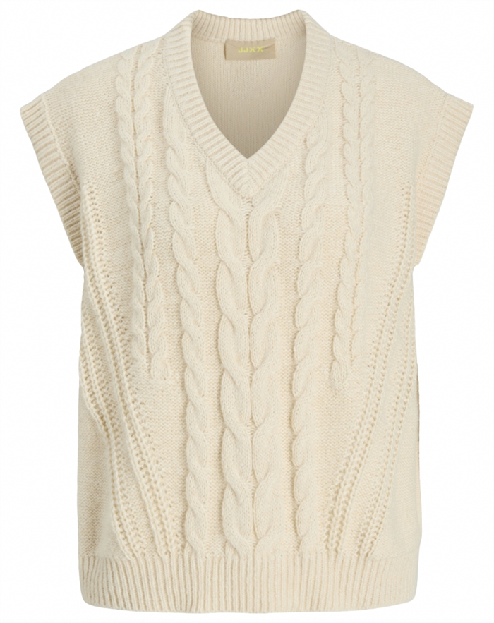 JJXX - Josie Strik Vest - Vanilla Ice