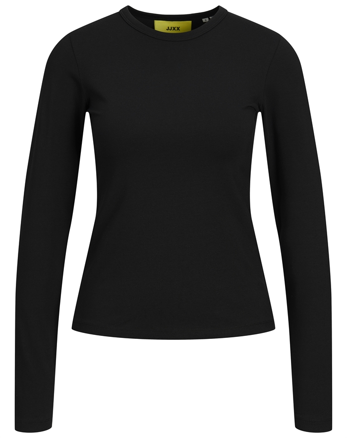 JJXX - JXCeline Gigi Solid Langærmet Trøje - Black