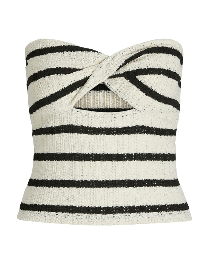 JJXX - JXLinnea Bandeau Twist Top - Black