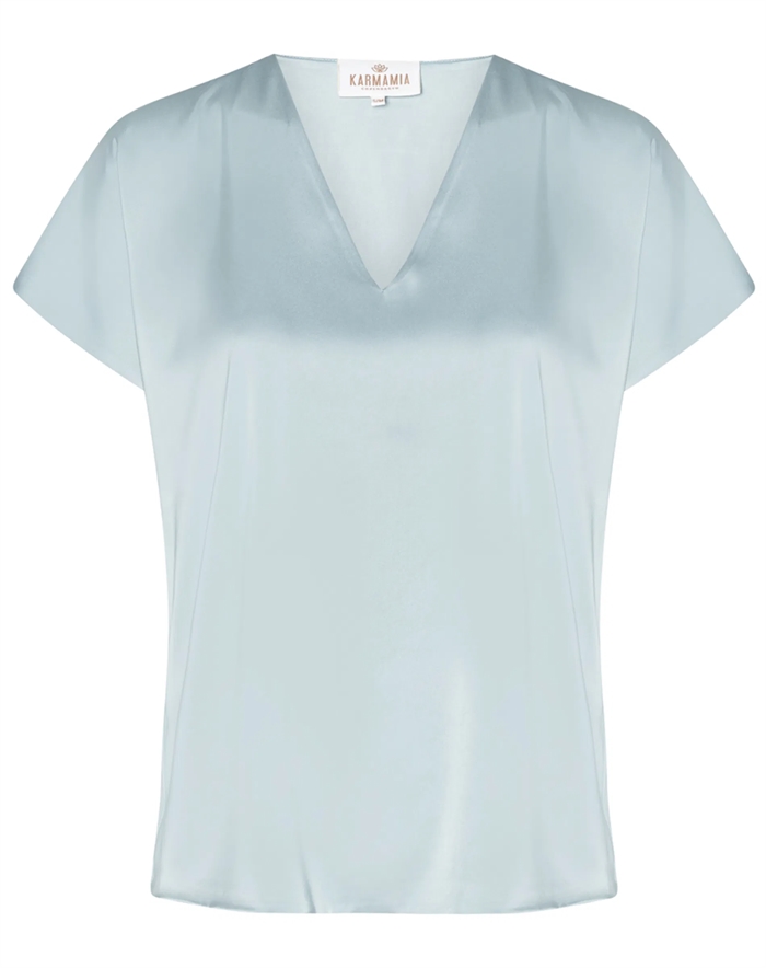 Karmamia Cph - Vera Bluse - Semi Rich Sky