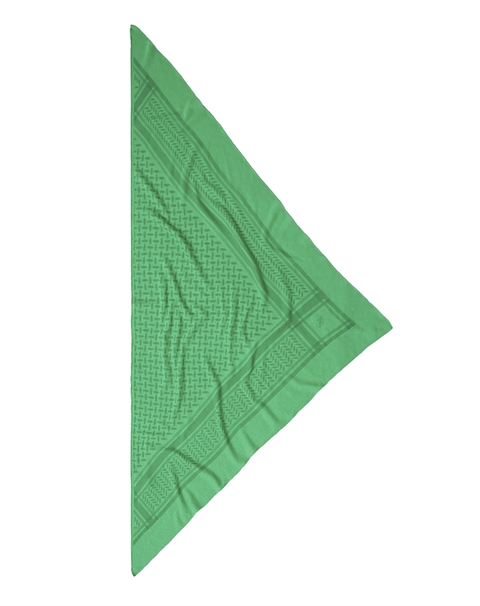 Triangle Trinity M Tørklæde - Cra Cra/Green - Lala Berlin