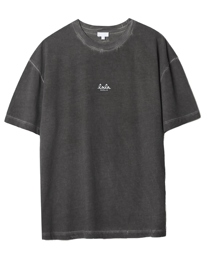 Lala Berlin - Tate Cotton T-shirt - Washed Grey